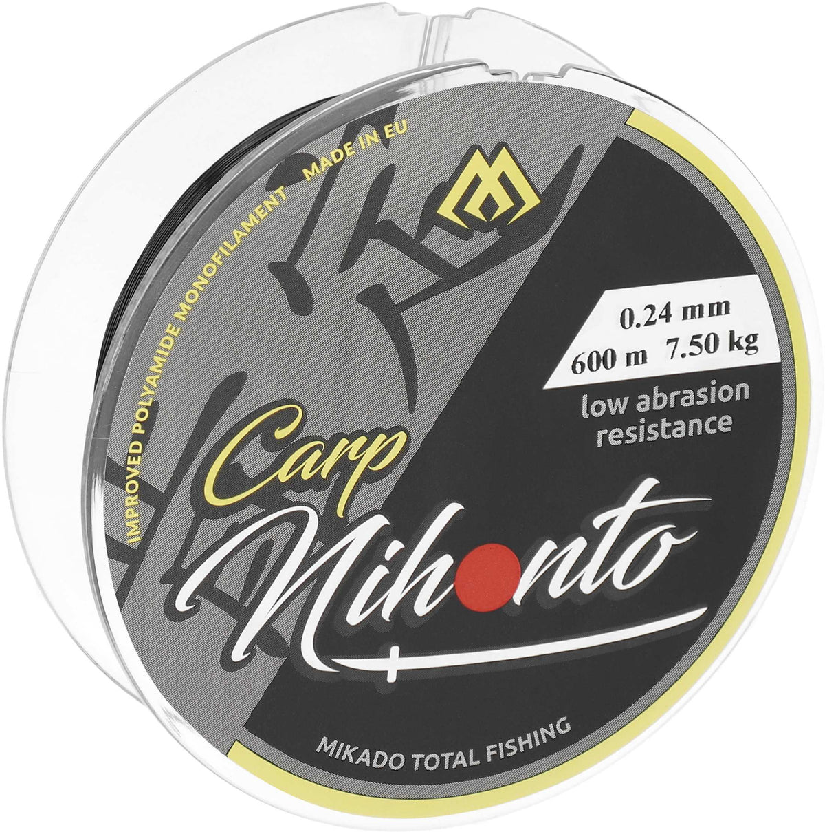 Mikado Schnur - Nihonto Carp - 0.22mm/6.40kg/600m - 1 Spule