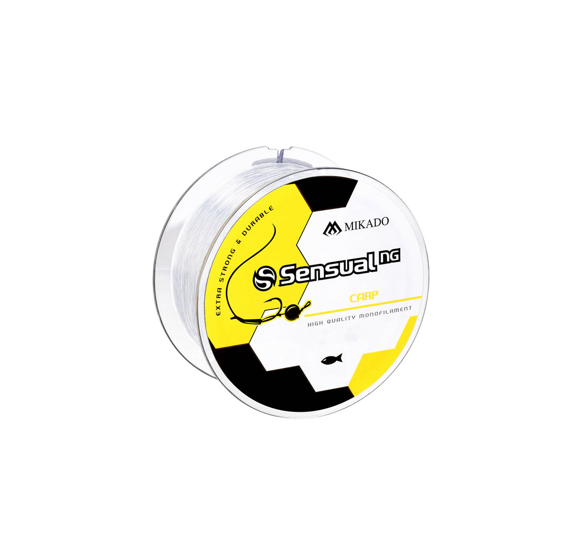 Mikado Schnur - Sensual N.G. Carp 0.33mm/21.5kg/300m - Transparent - 1 Spule