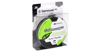 Mikado Schnur - Sensual N.G. Method Feeder 0.16mm/5kg/150m - Schwarz - 1 Spule