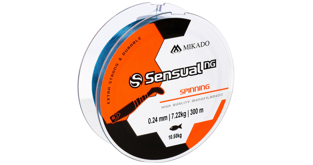 Mikado Schnur - Sensual N.G. Spinning 0.32mm/19kg/300m - Blau - 1 Spule