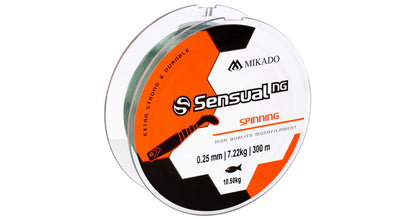 Mikado Schnur - Sensual N.G. Spinning 0.18mm/6.5kg/300m - Helles Grün - 1 Spule