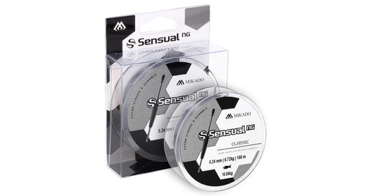 Mikado Schnur - Sensual N.G. Classic 0.24mm/10.5kg/150m - Transparent - 1 Spule