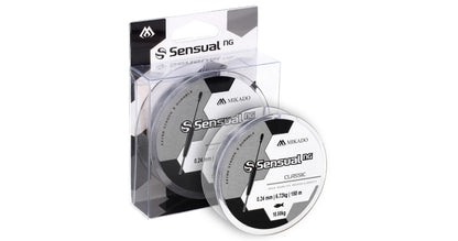 Mikado Schnur - Sensual N.G. Classic 0.10mm/2kg/150m - Transparent - 1 Spule