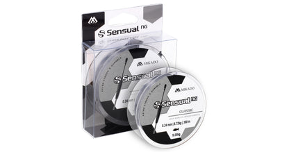 Mikado Schnur - Sensual N.G. Classic 0.16mm/5kg/300m - Transparent - 1 Spule