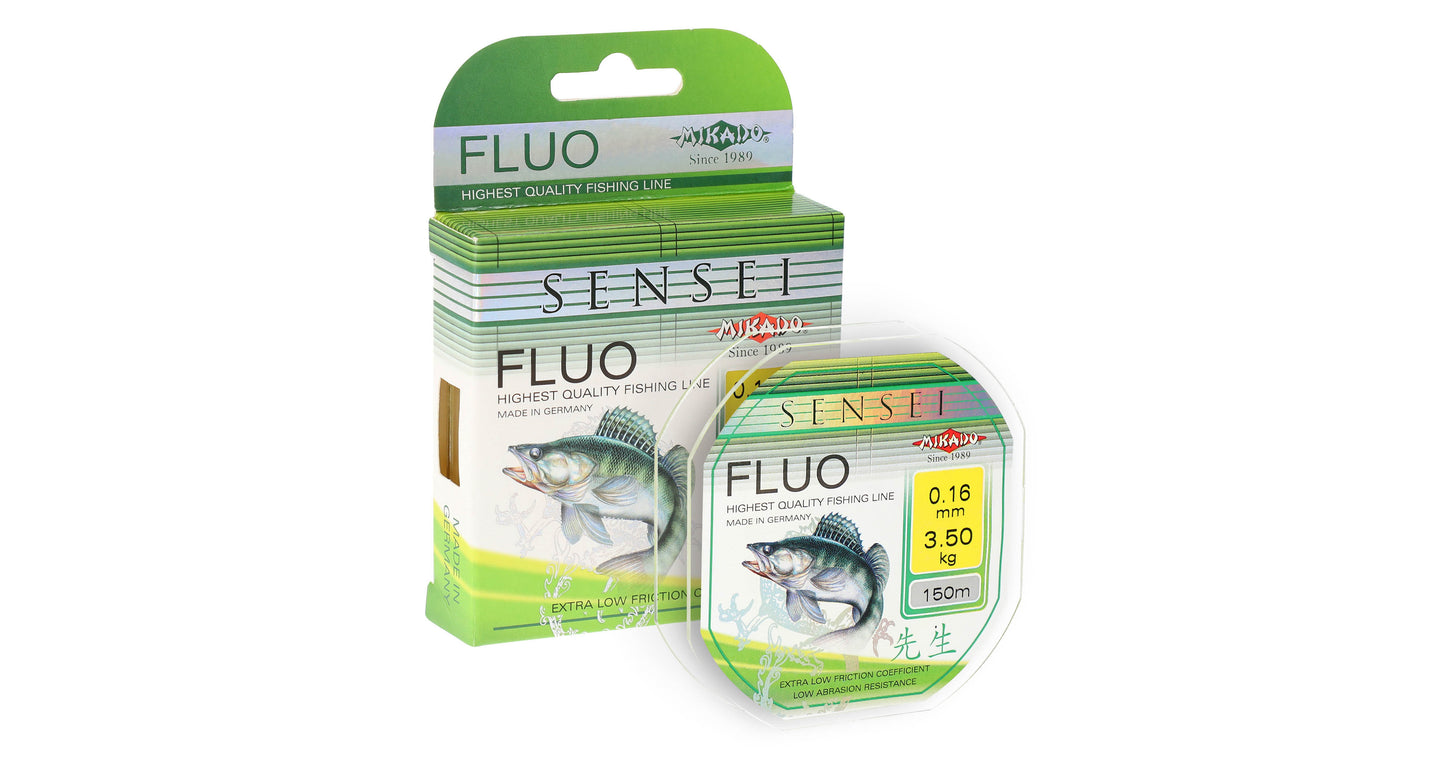 Mikado Schnur - Sensei Fluo - 0.16mm/3.50kg/150m - 1 Spule