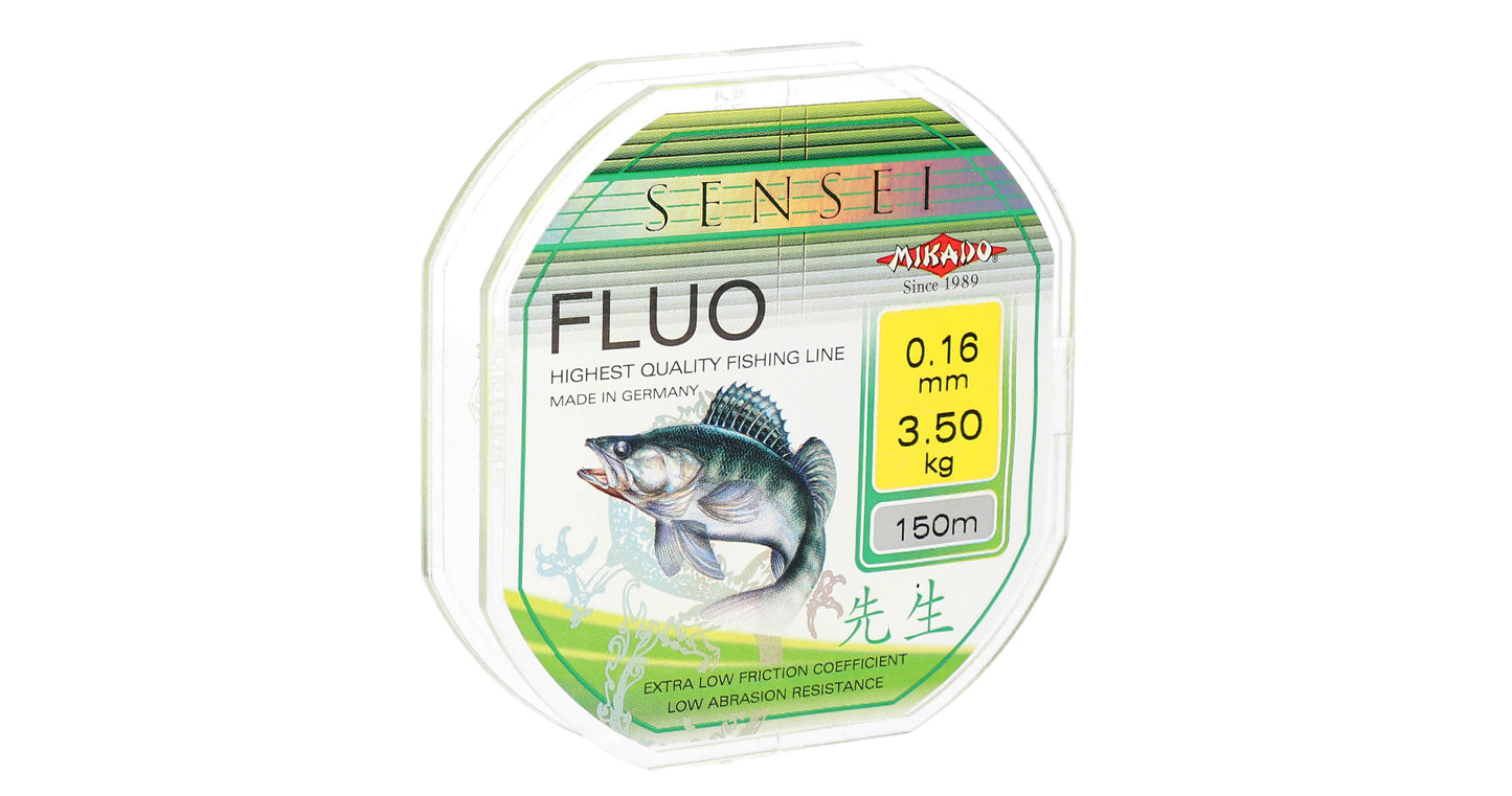 Mikado Schnur - Sensei Fluo - 0.33mm/11.30kg/150m - 1 Spule