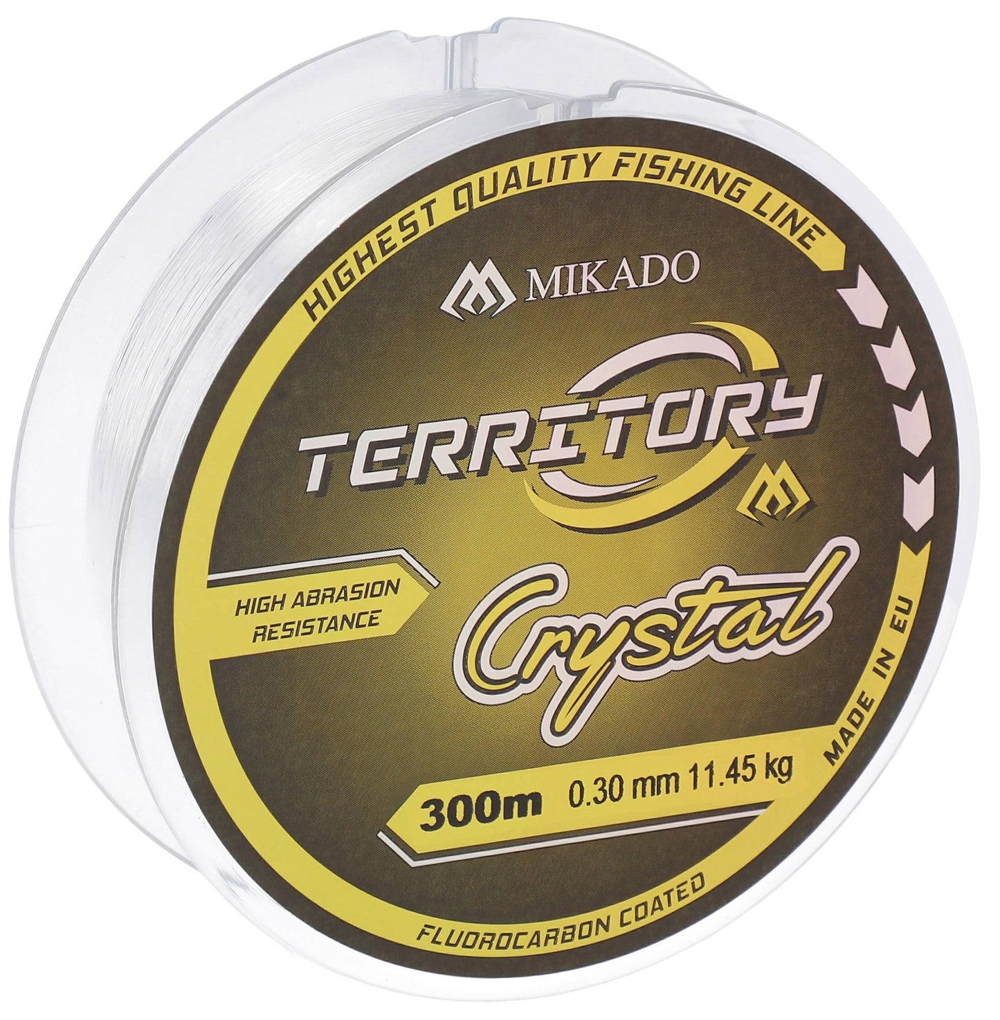 Mikado Schnur - Territory Crystal - 0.24mm/7.88kg/300m - 1 Spule