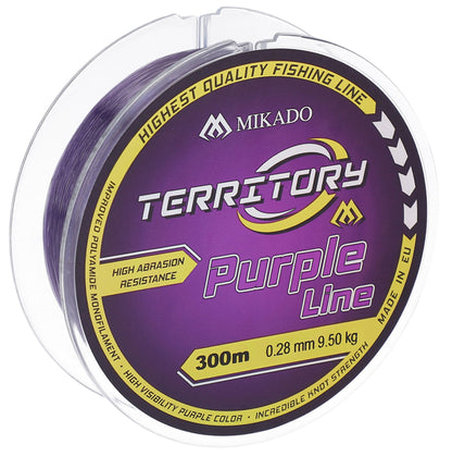 Mikado Schnur - Territory Purple - 0.35mm/11.90kg/300m - 1 Spule
