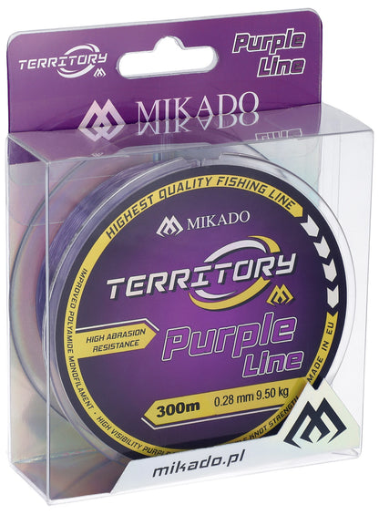 Mikado Schnur - Territory Purple - 0.30mm/10.90kg/300m - 1 Spule