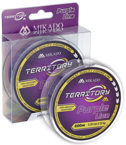 Mikado Schnur - Territory Purple - 0.28mm/9.50kg/600m - 1 Spule