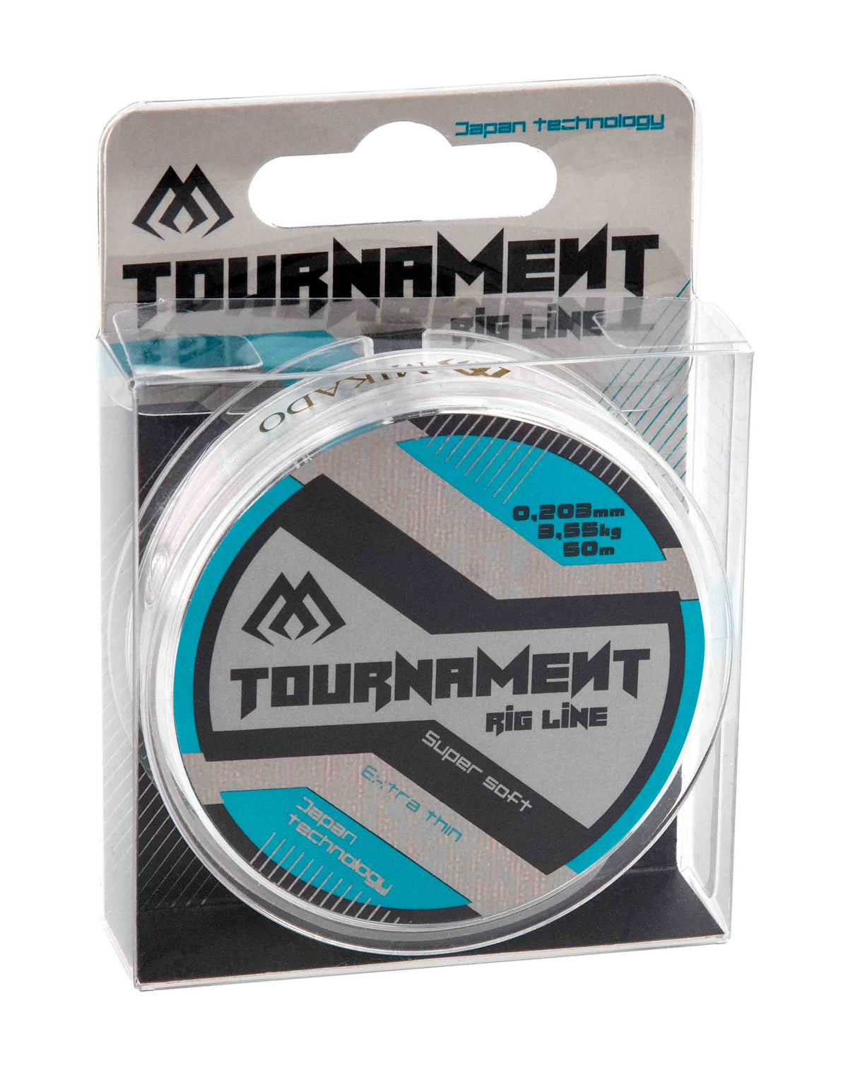 Mikado Schnur - Tournament Rig Schnur - 0.181mm/2.93kg/50m - 1 Spule