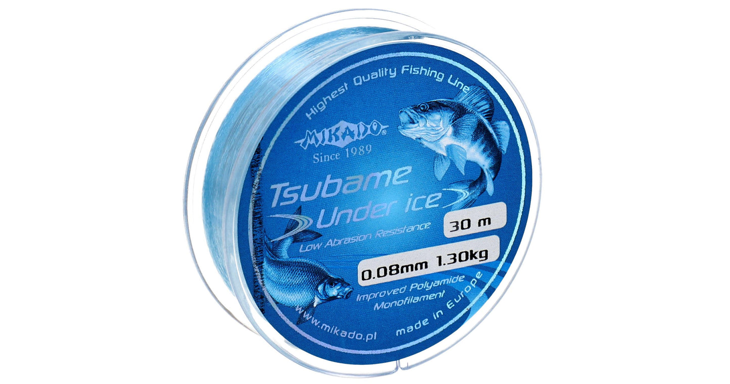 Mikado Schnur - Tsubame Under Ice - 0.12mm/2.40kg/30m - 1 Spule