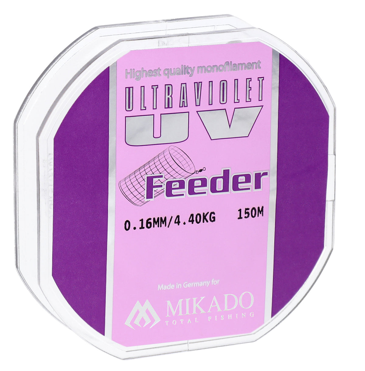 Mikado Schnur - Ultraviolet Feeder - 0.18mm/4.75kg/150m - 1 Spule