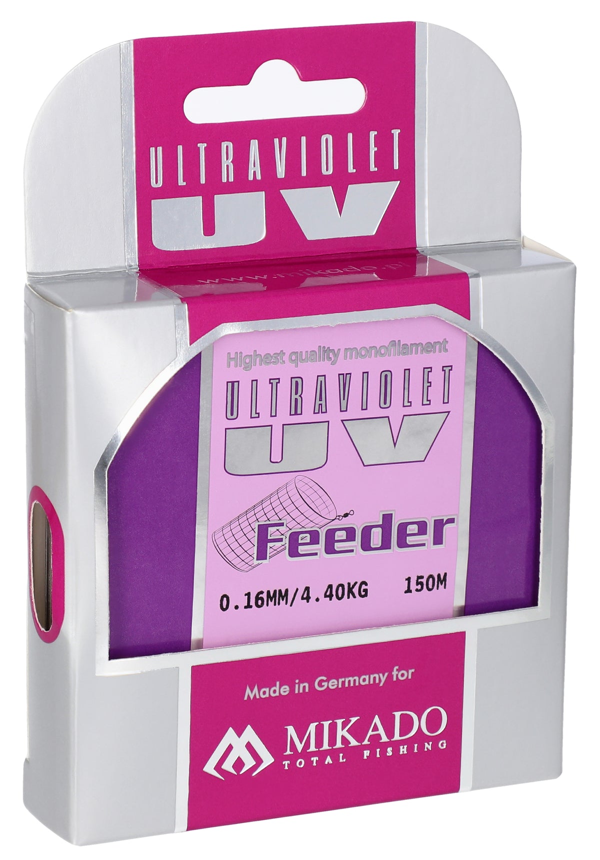 Mikado Schnur - Ultraviolet Feeder - 0.26mm/8.80kg/150m - 1 Spule
