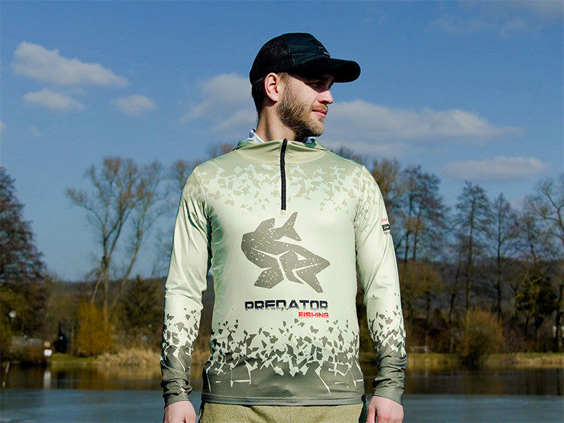 Delphin UV ARMOR 50+ Kapuzen-T-Shirt