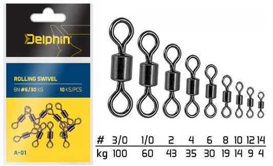 Rolling Swivel A-01/10St.