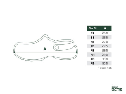 Clogs Delphin OCTO / grüne