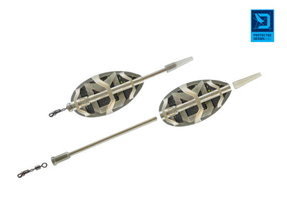 Bleifreies Futterkorb Delphin Method QUIX ECO L