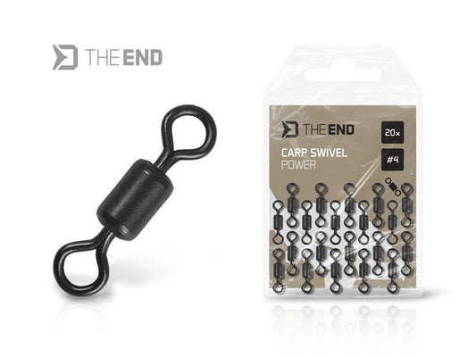 Karpfen-Wirbel Delphin TheEND Power / 20 Stück