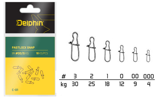 Fastlock Snap C-01/10St.