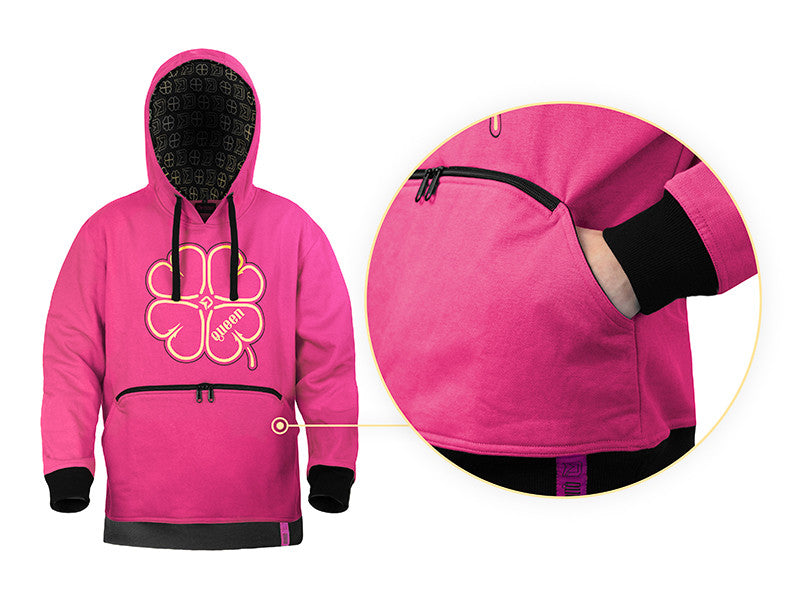 Delphin QUEEN 4Love Kapuzenpullover
