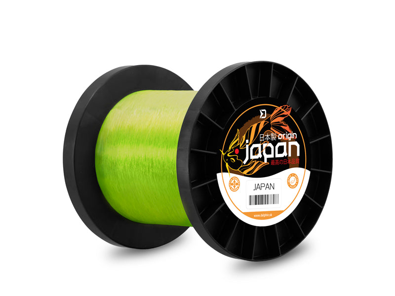 Monofil Delphin JAPAN Origin / Fluo gelb