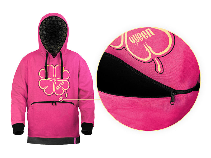 Delphin QUEEN 4Love Kapuzenpullover