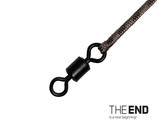 Endmontage THE END Leadcore + swivel / 3St.