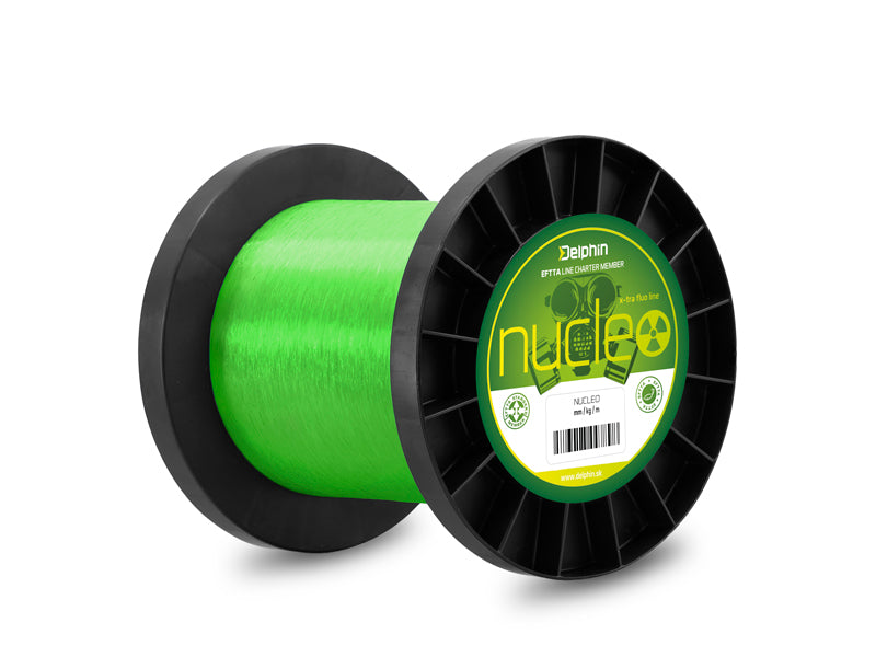 Karpfenangelschnur NUCLEO / fluo grün