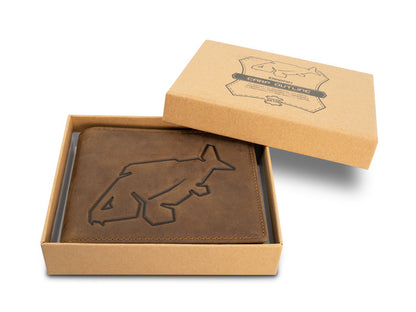 Ledergeldbörse Delphin CARP OutLINE