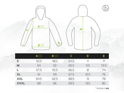 Outdoor-Kapuzensweatshirt Ixtera CAMOTIC