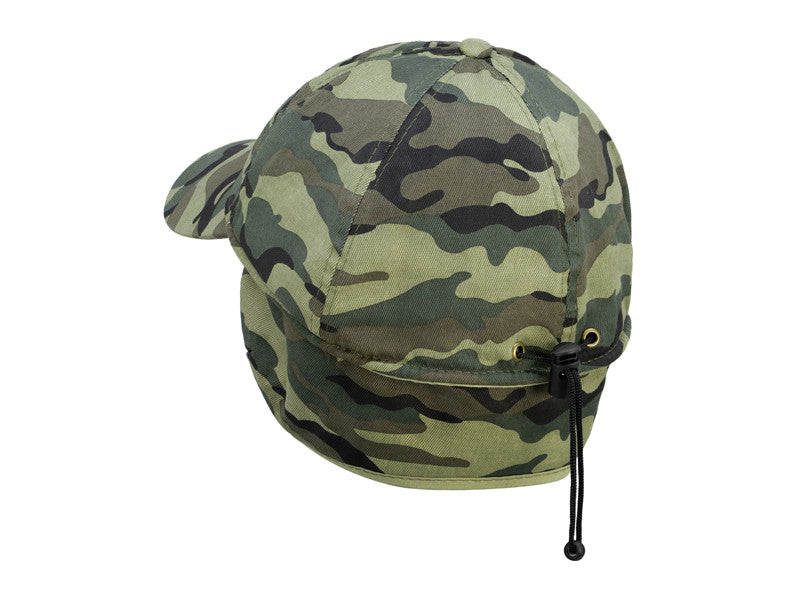 Delphin OutLINE Camo Winter-LED- Kappe