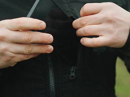 Fleecejacke mit dem Reißverschluss Delphin TWIN