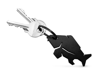 Delphin CARPENER Schlüsselanhänger mit dem Flaschenöffner