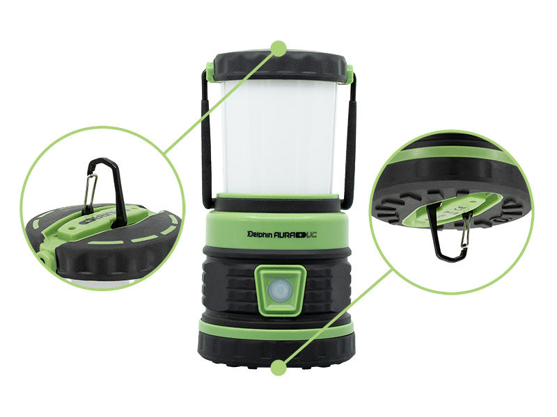 Campinglampe Delphin AURA+ UC