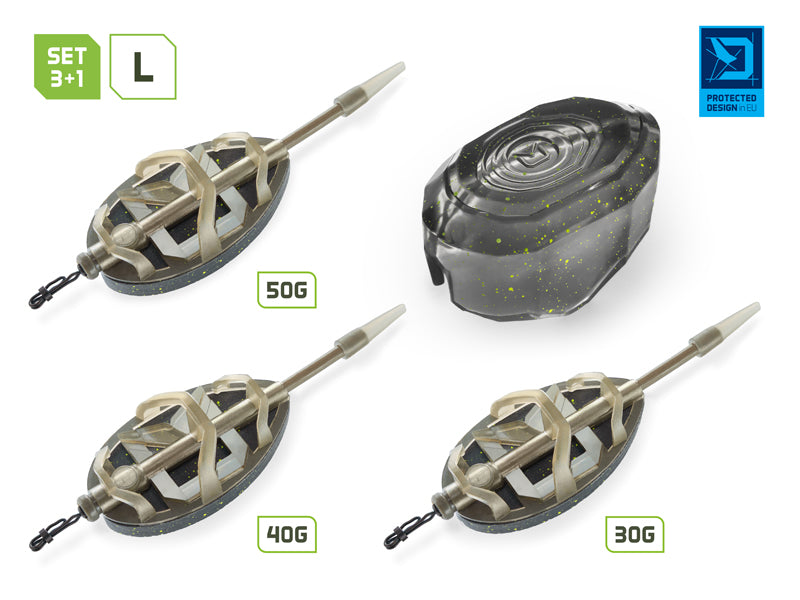 Delphin Method QUIX Reaxe Feeder Set with Mould 3+1 L