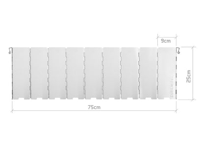 Kocher-Windschutz Delphin WindWALL
