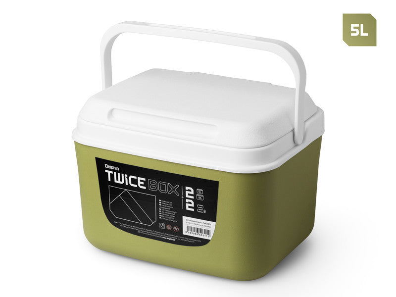 Kühlbox-Set Delphin TwiceBOX 2in1