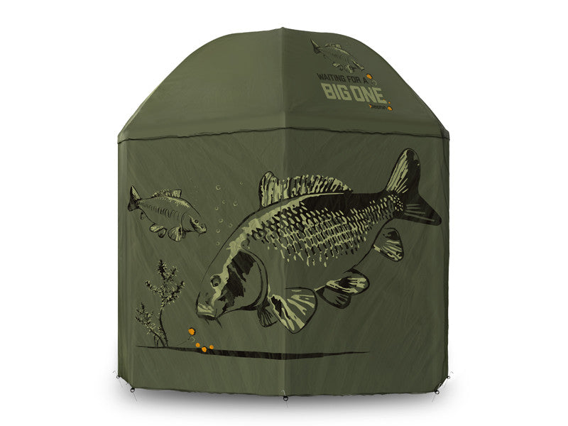 Regenschirm mit der Seitenwand Delphin BigONE CARP