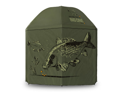 Regenschirm mit der Seitenwand Delphin BigONE CARP