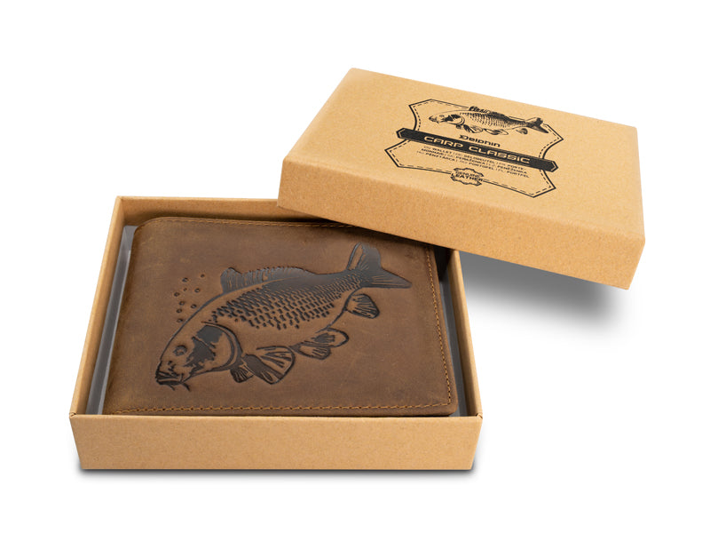 Ledergeldbörse Delphin CARP Classic