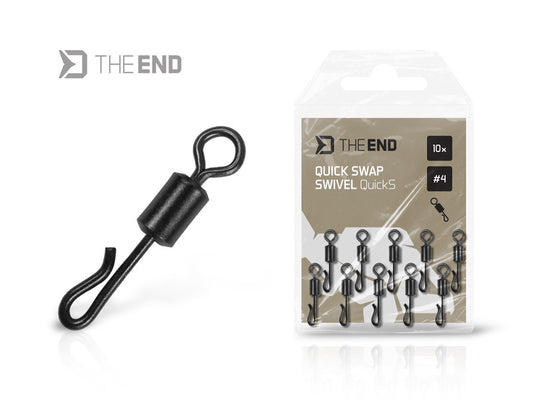 Quick-Swap Wirbel Delphin TheEND QuickS / 10 Stück