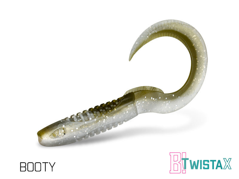 Gummiköder Delphin TwistaX Eeltail UVs / 5St.