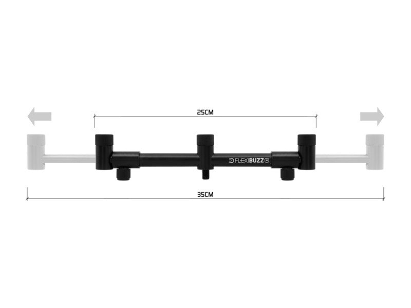 Delphin FlexiBUZZ ausziehbare Buzz Bar XL