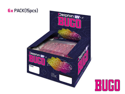 Künstliche Larve Delphin BUGO Cheese / 15 Stück