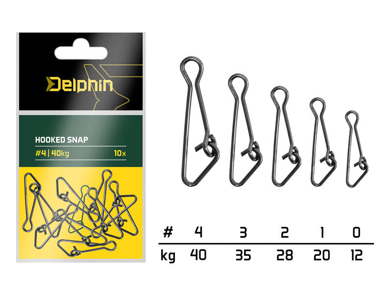 Hooked snap / 10 St.