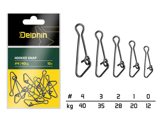 Hooked snap / 10 St.