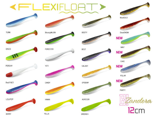 Gummiköder Delphin ZANDERA FlexiFLOAT UVs / 5St.