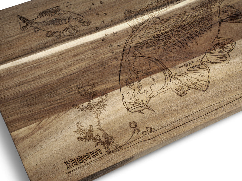 Delphin CarpBOARD dekoratives Küchenbrett