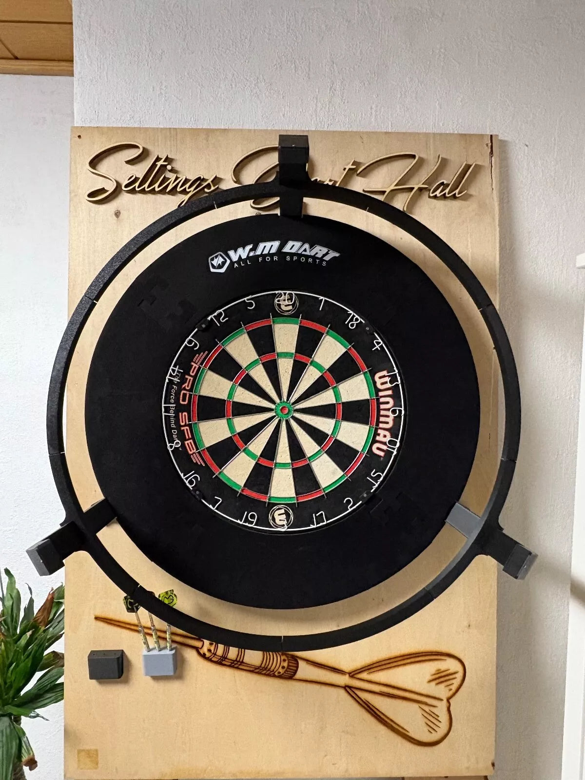 Autodarts Kamerahalterung für Autodarts mit Ringlichthalter